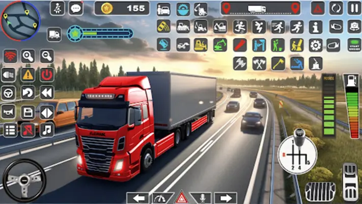 Heavy Transport Truck Games 3D android App screenshot 1