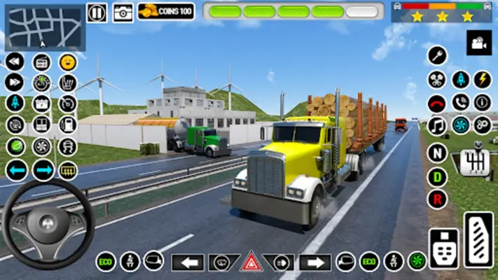 Heavy Transport Truck Games 3D android App screenshot 2